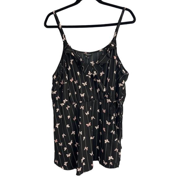 NWT Torrid Georgette Ruffle Front Cami Size 1 - Picture 4 of 10